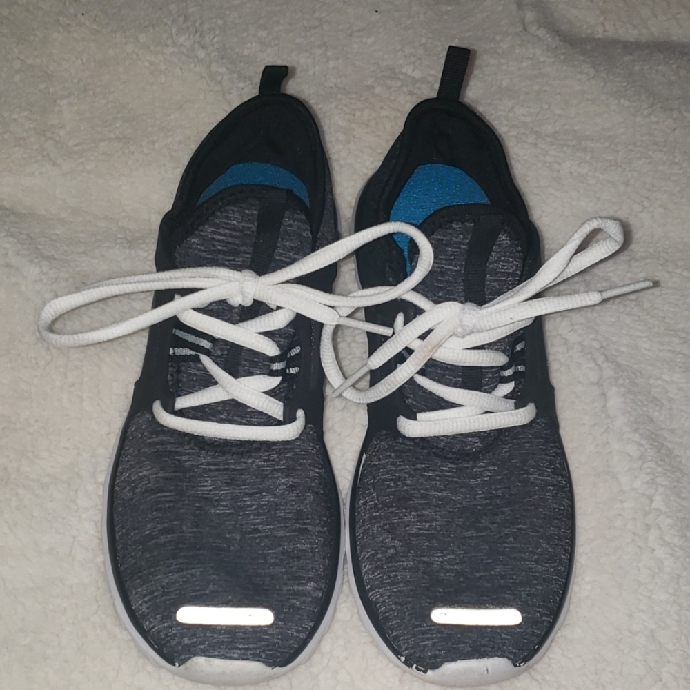 Grey sneakers